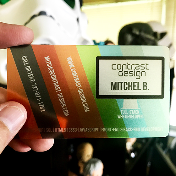 Mitchel b. Business Card
